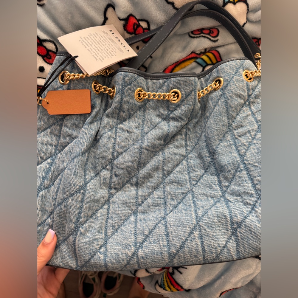 Coach denim Evelyn bag - Picture 5 of 5